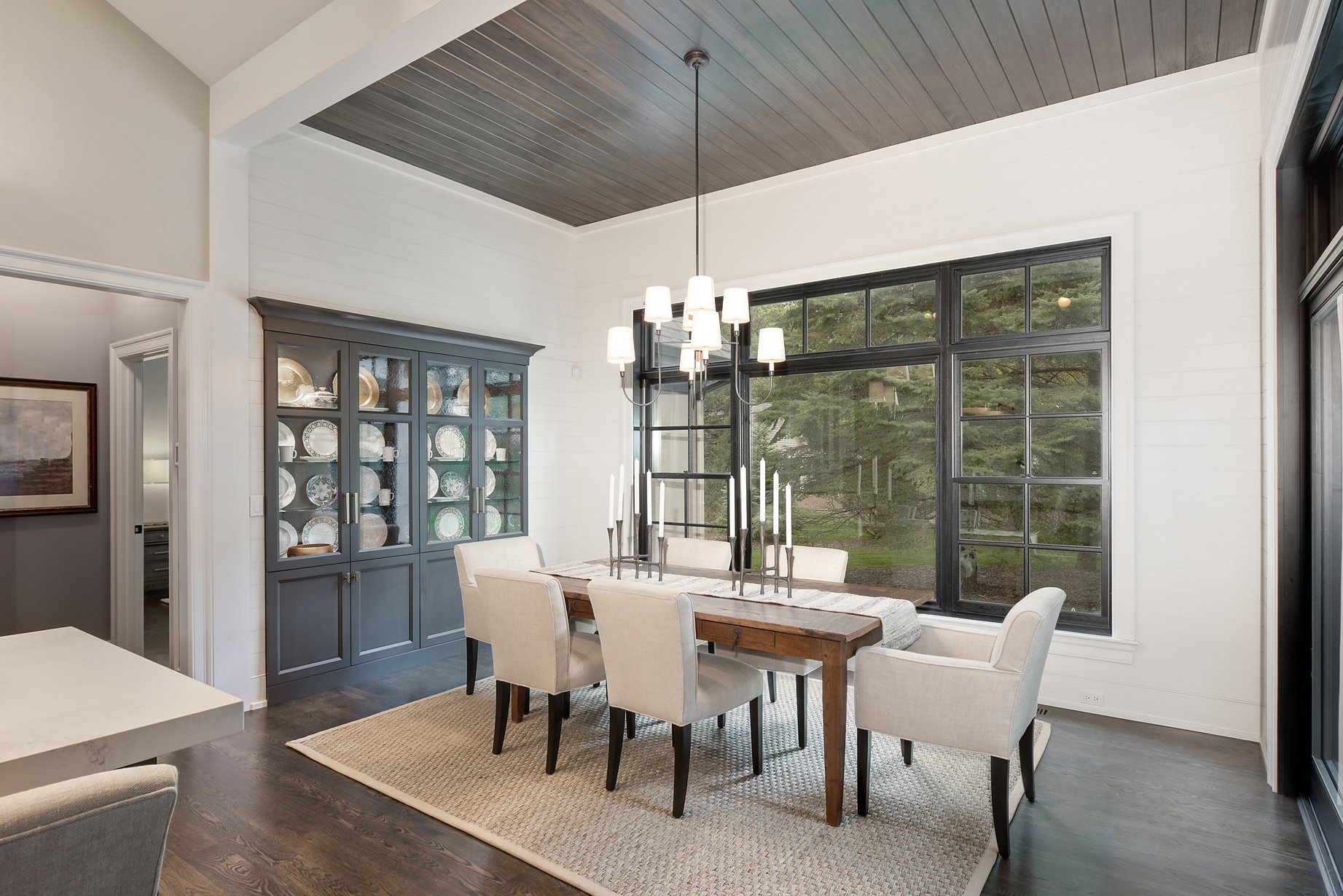 Luxurious dining area of fabulous home